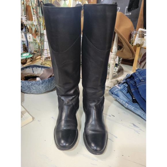 Frye Shoes - Frye Black Leather Riding Boots Size 8 15297